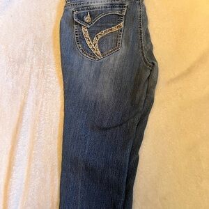 Stylish Denim Straight Leg Jeans
